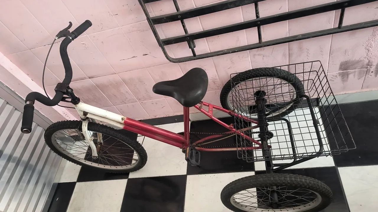 Triciclo com cesta aro 26 /20