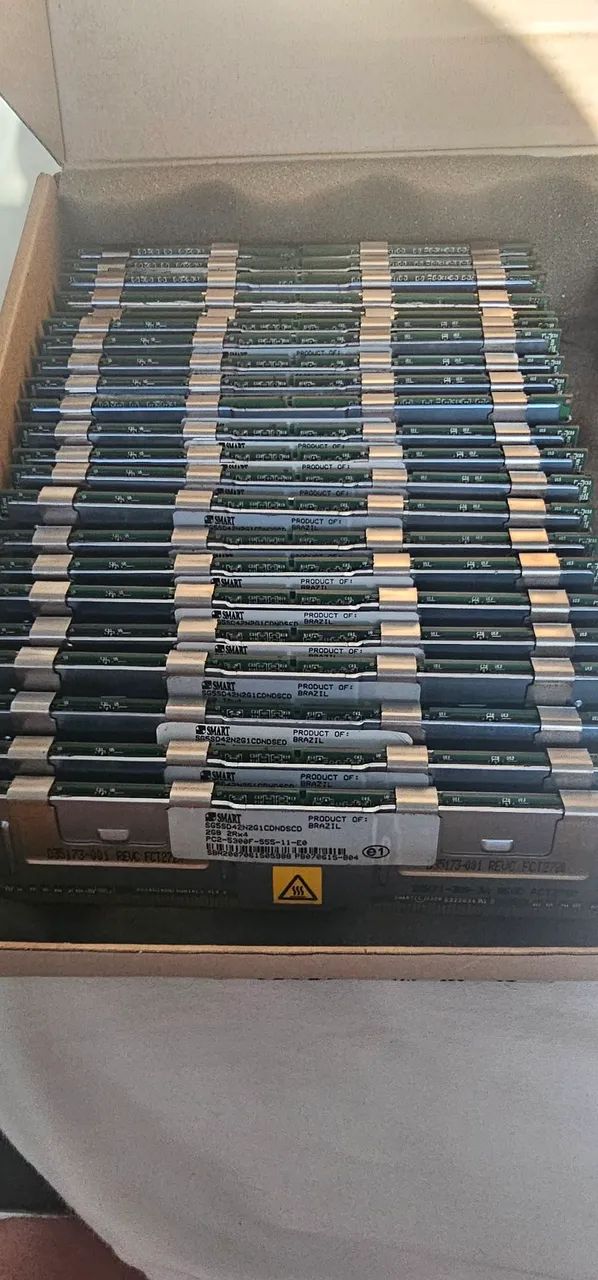 Lote Memórias DDR2 ECC