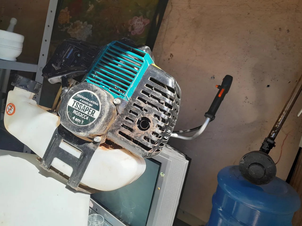 Roçadeira Lateral a Gasolina TSSAPER RG *52CC4