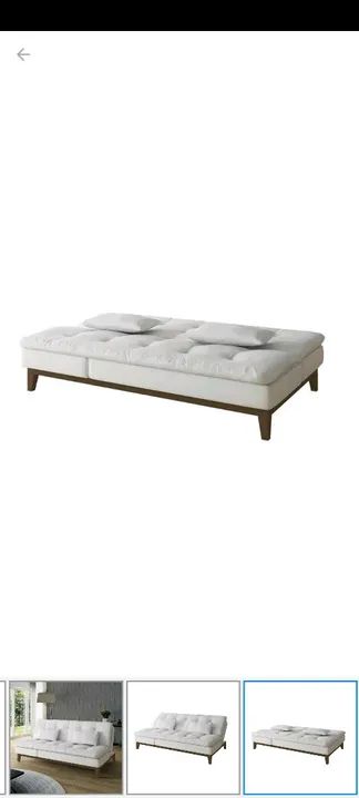 Sofá Cama 3 lugares - SemiNovo - Foto 4