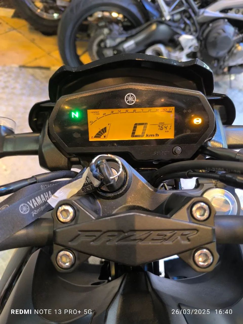 Linda fz25 Nova! vendo ou troco! - Foto 7