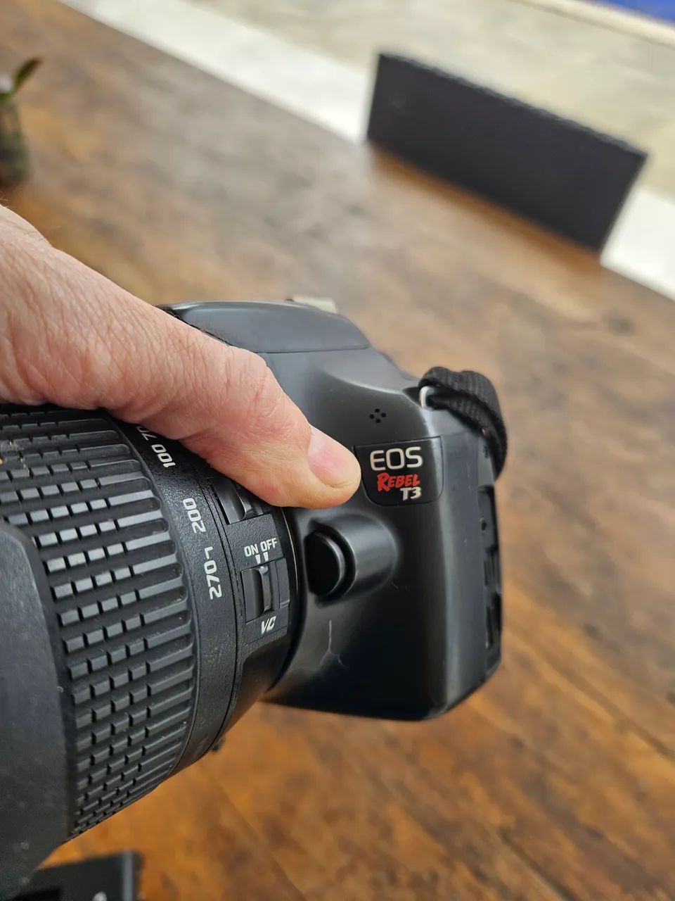 Câmera Canon EOS Rebel + Lente automática longa - Foto 5