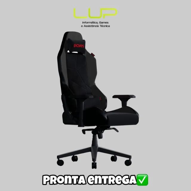 Cadeira Gamer Sentinel Red Magma, Vermelha, Pronta entrega (Loja Física) - Foto 3