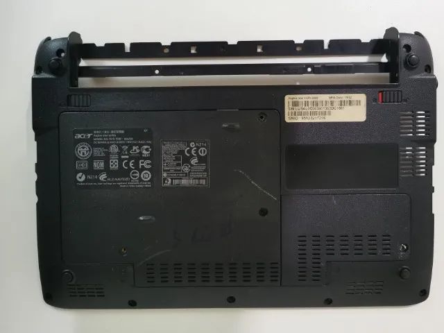 Netbook acer carcaça inferior completa - Foto 4