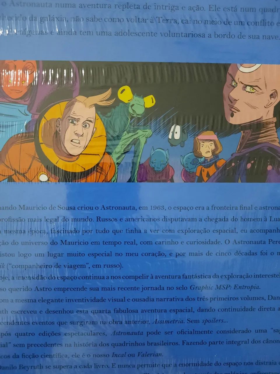 ASTRONAUTA ENTROPIA editora panini comics graphic msp(Maurício de Sousa) - Foto 3