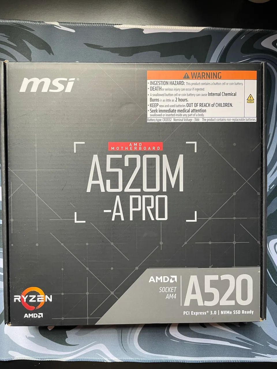 Placa Mãe MSI A520M-A PRO 