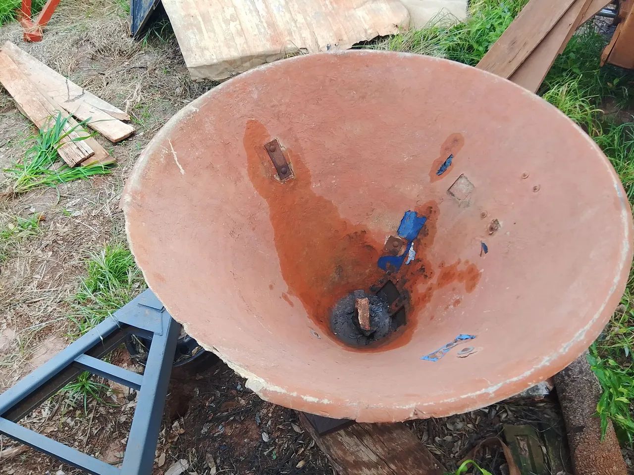 Esparamadeira de calcário adubo  - Foto 4