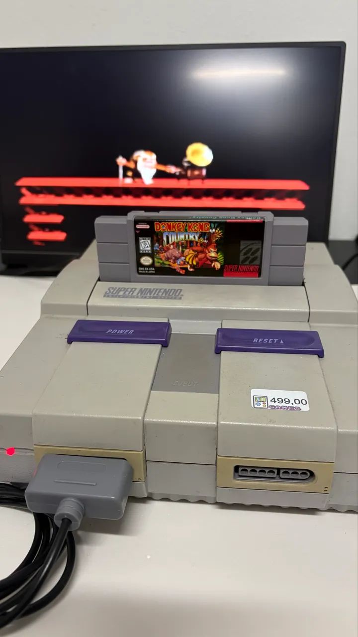 Super Nintendo completo 