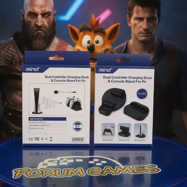 Base Playstation 5 com Charging Dock