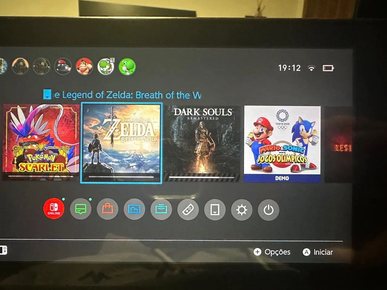Nintendo Switch V2 bloqueado com Jogos - Foto 2
