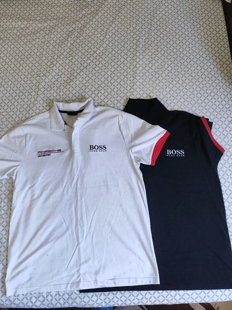 Camisas Polo Boss e Porsche Motorsport