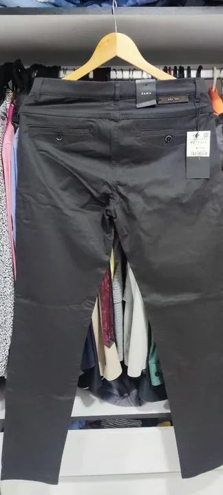 Calça Social Masculina Zara Preta Roupas Artur Lundgren I