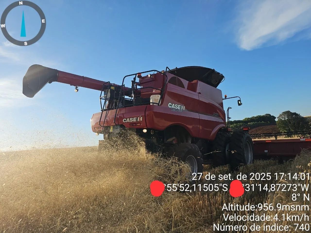 Colheitadeira CASE IH 6150 ano entrega 2021 - Foto 2