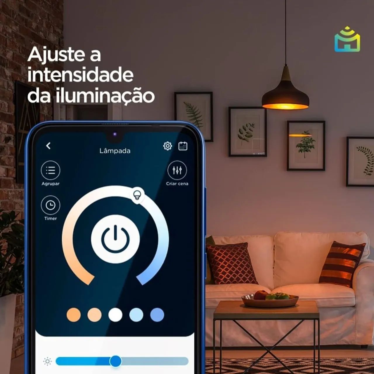 Lâmpada Inteligente compatível com Alexa - Foto 5
