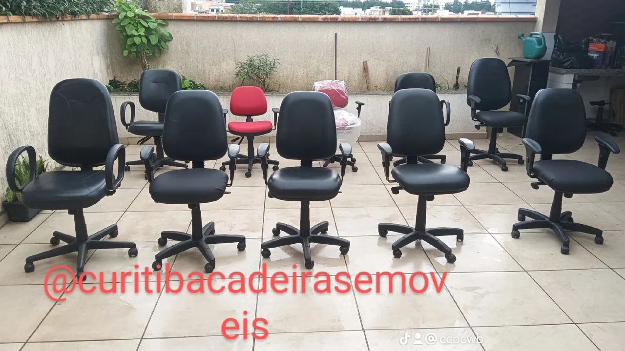 Cadeiras de escritório - 199 reais - Foto 2