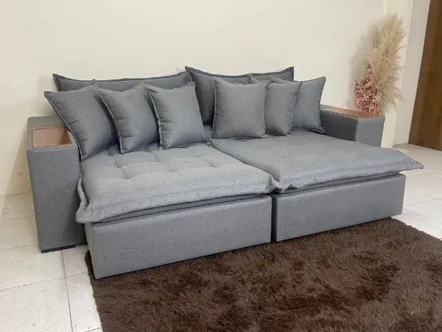 Sofá Cama Thebas 2,50m   Pague somente na entrega! - Foto 3