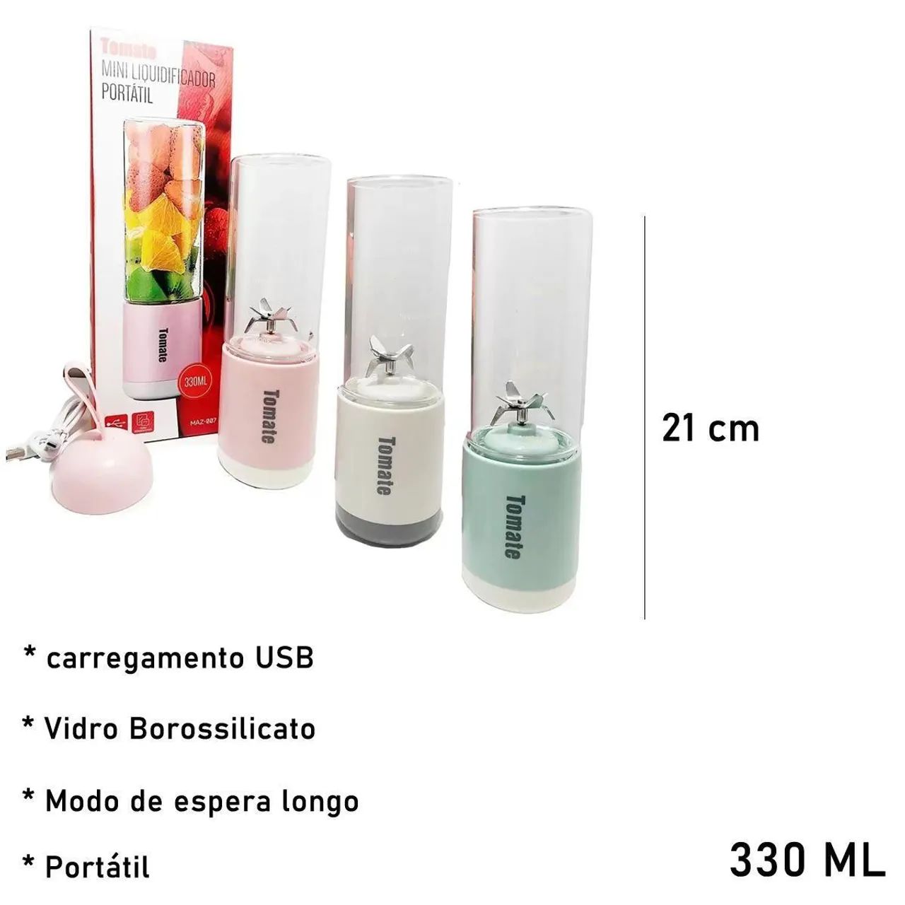 Liquidificador Portátil | Entrega Grátis  - Foto 3