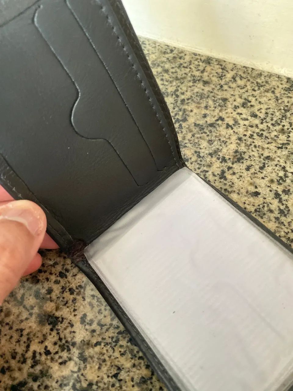 Carteira de couro legítimo  - Foto 2