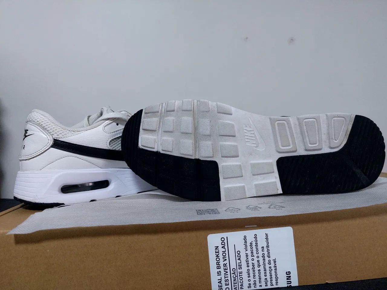 Tênis Nike Air Max SC White Black - Original - Foto 4