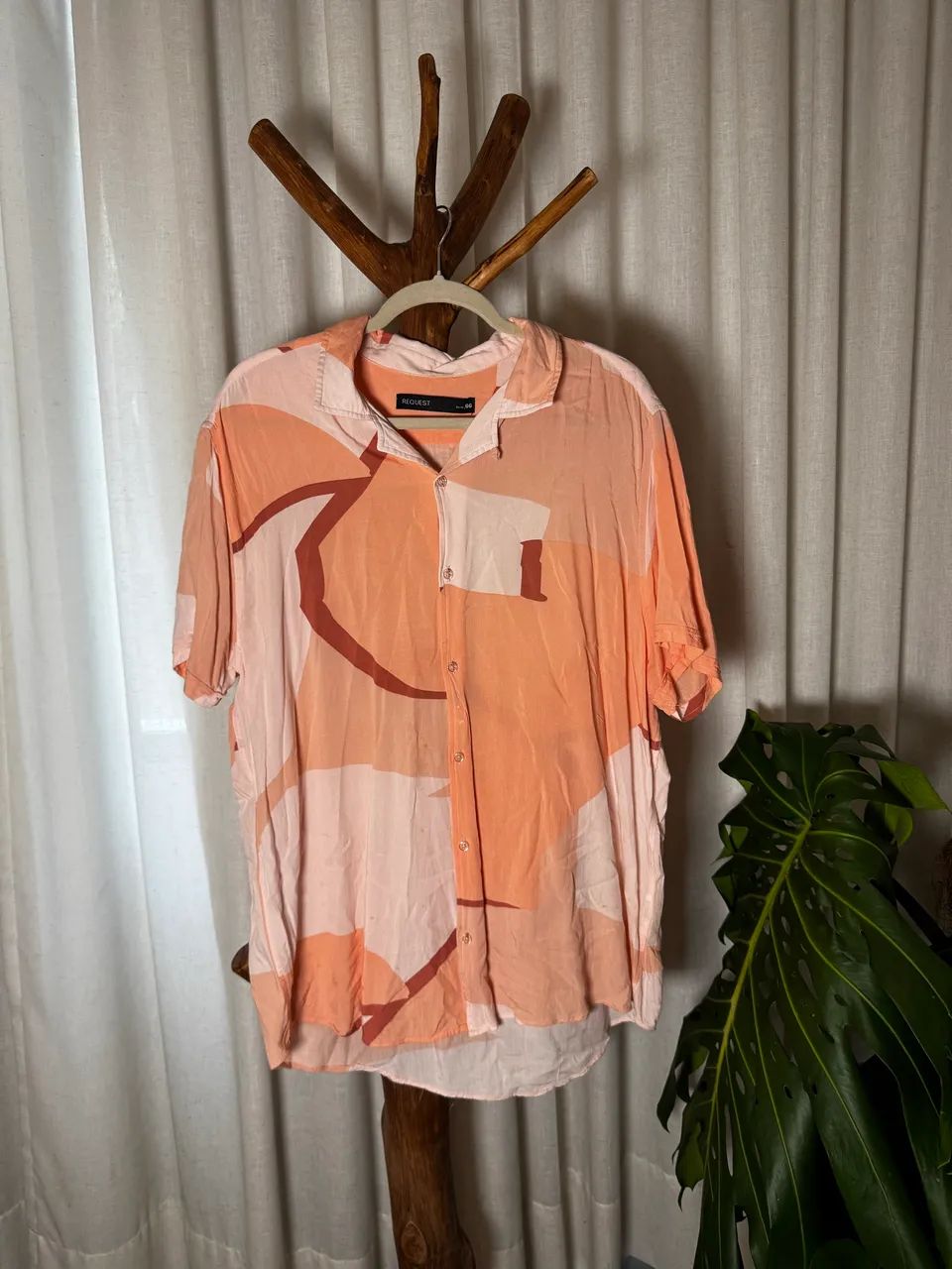 Camisa de botão