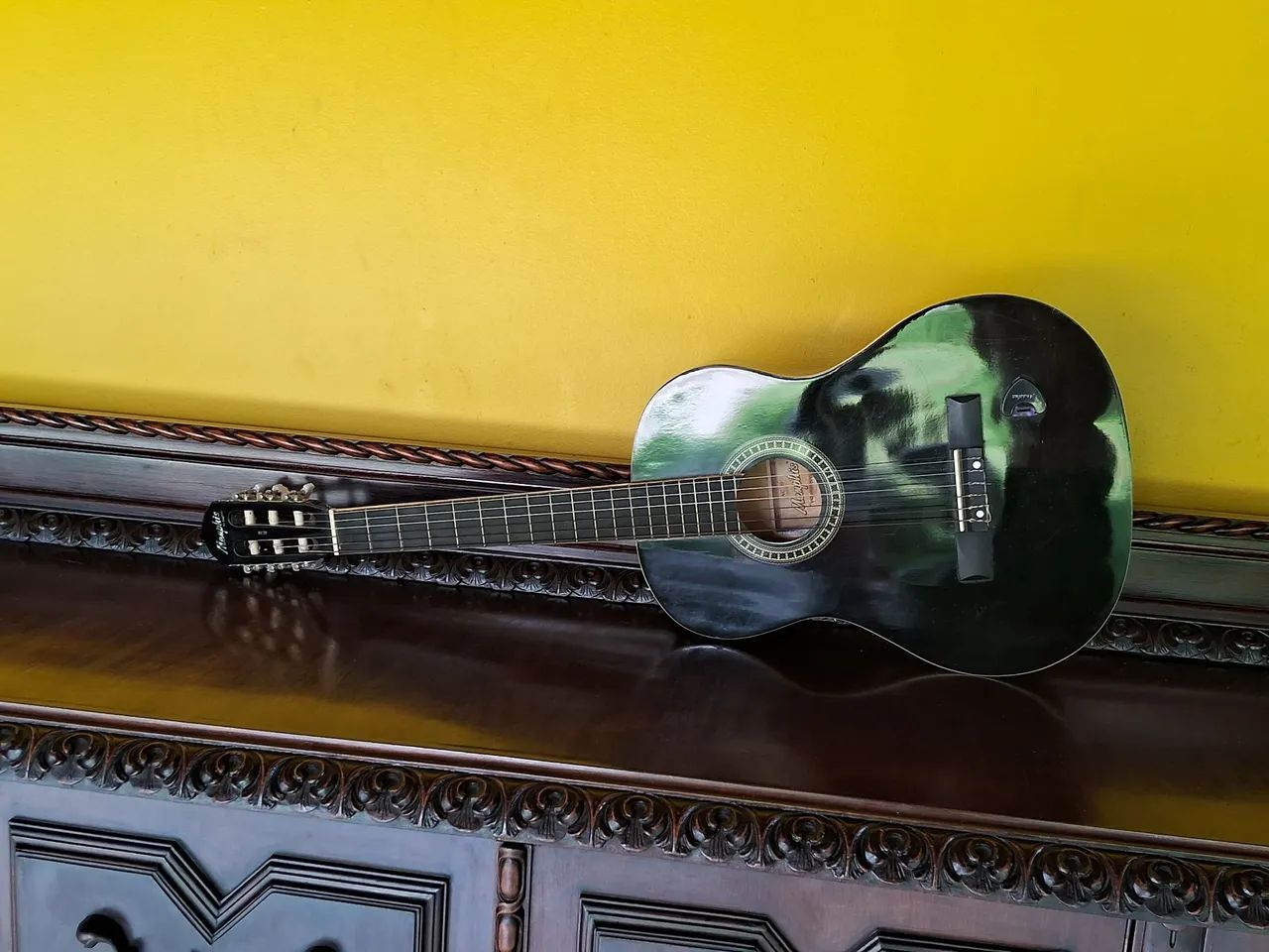 Violão Black Piano - Foto 2