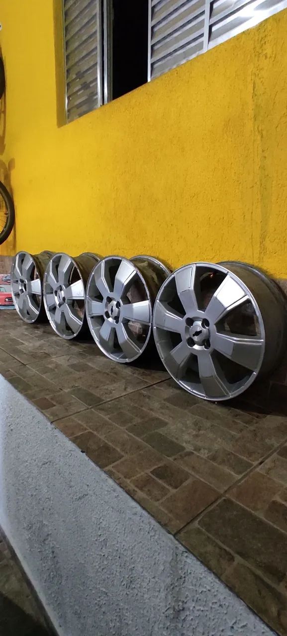 Rodas de liga leve 15 polegadas - Foto 3