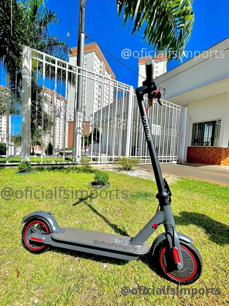 Patinete Elétrico Foston S09 Pro Novos Lacrados Bateria 10.400 mah 