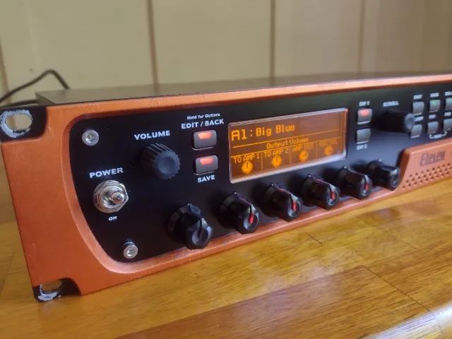 ギター Eleven Rack Processador Eleven Rack Preto/Laranja - Para Guitarra e Gravação
