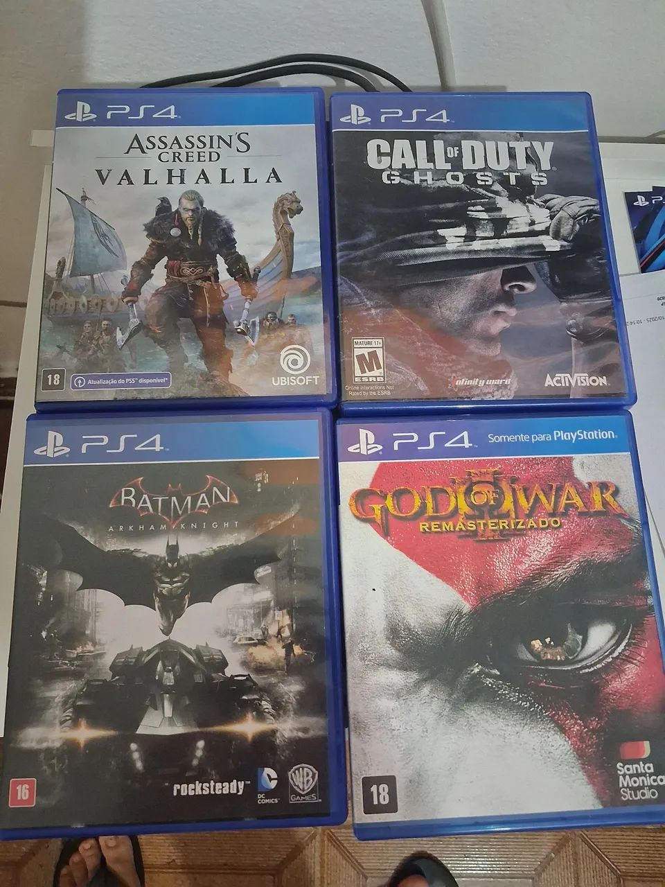 Ps 4 Fat na caixa nunca foi aberto! + 10 Jogos originais  - Foto 4