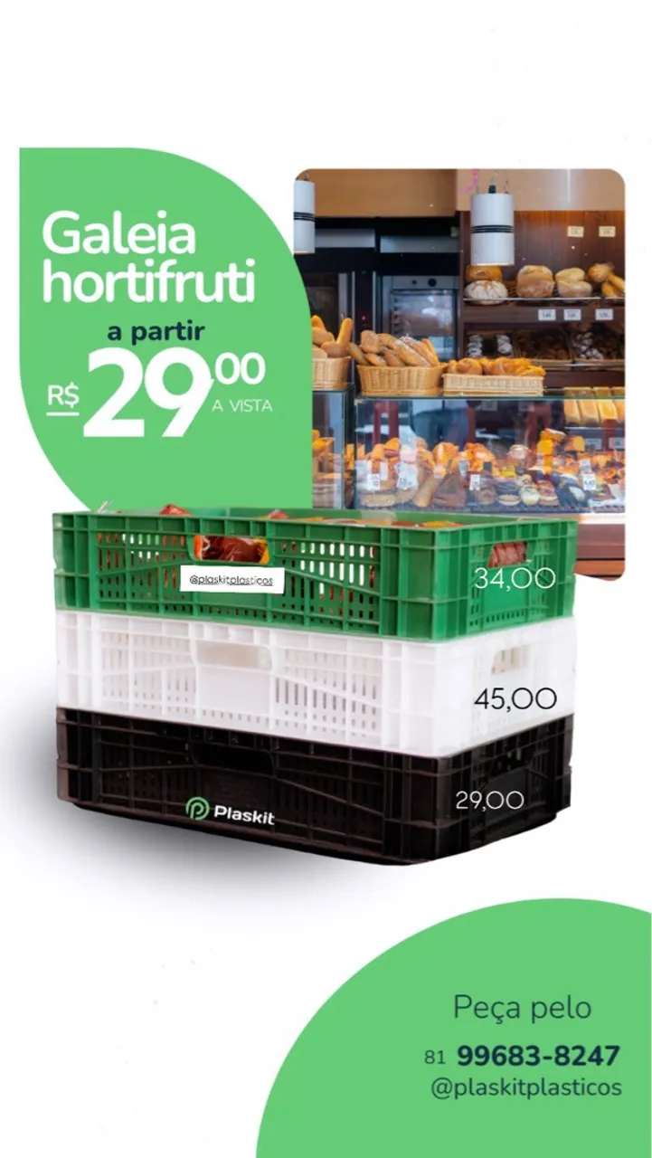 Galeia Hortifruti a partir de R$29,00