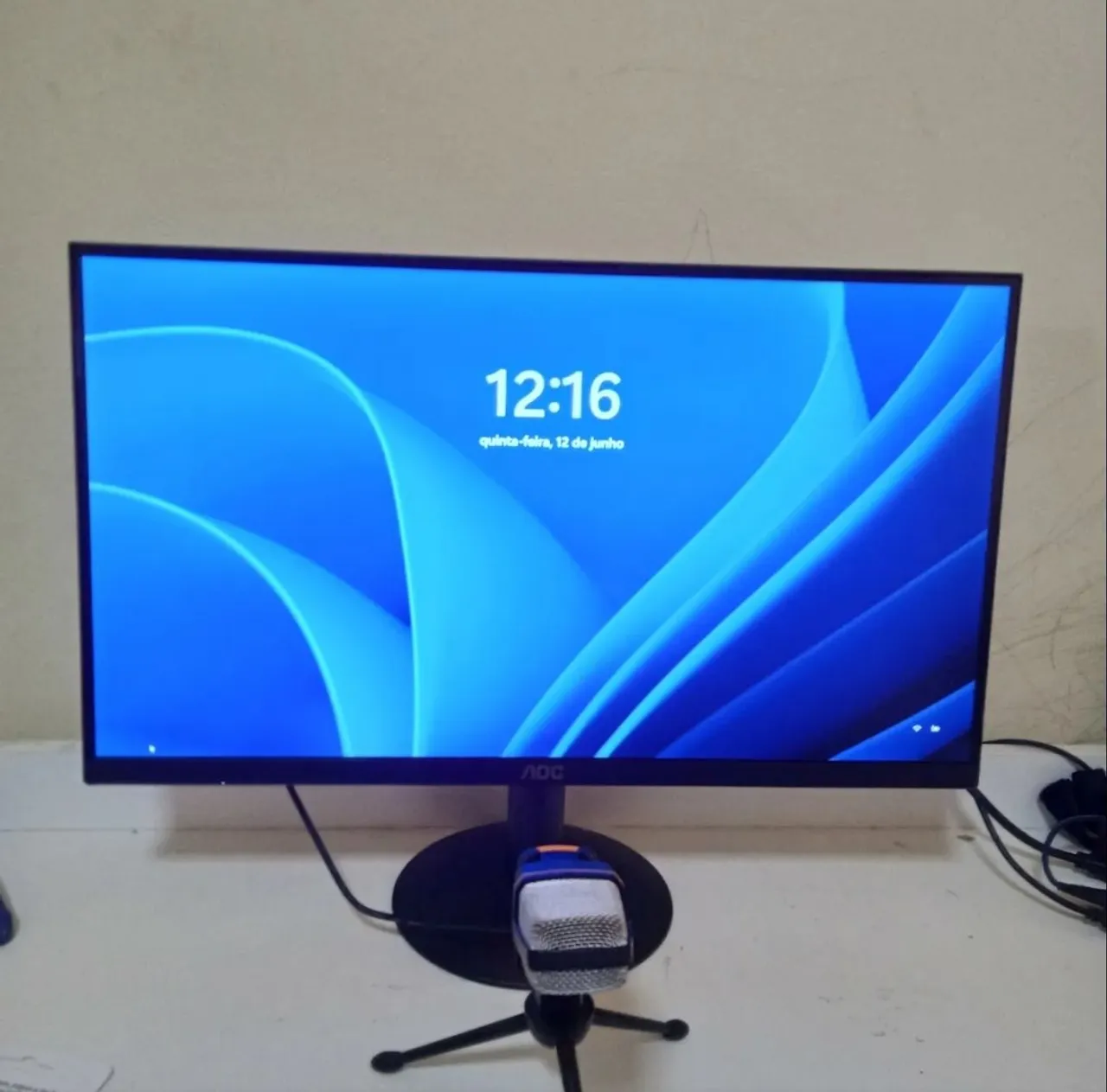 Monitor Gamer AOC 22 Polegadas 120Hz Novo