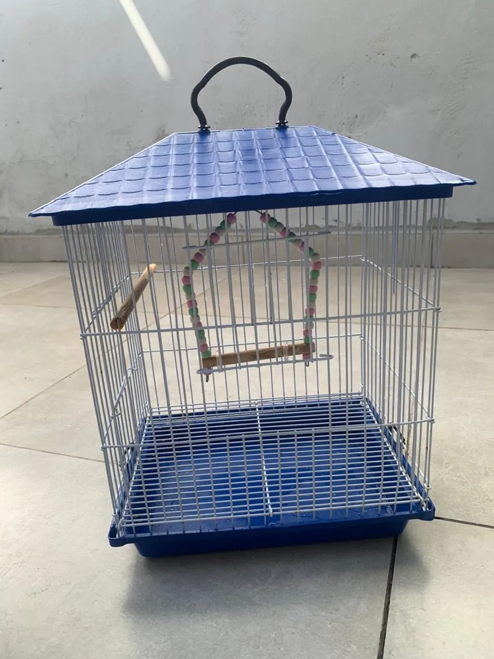 Gaiola para Pássaros com Acessórios