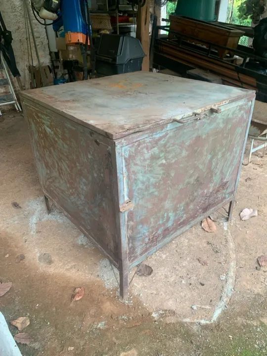 Latão caçamba de ferro para lixo entulho  - Foto 5