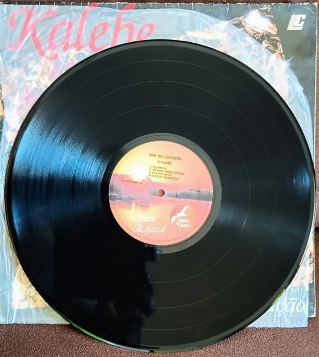 Lp Disco de Vinil Gospel Evangélico Kalebe - O Som Do Coração - Foto 3