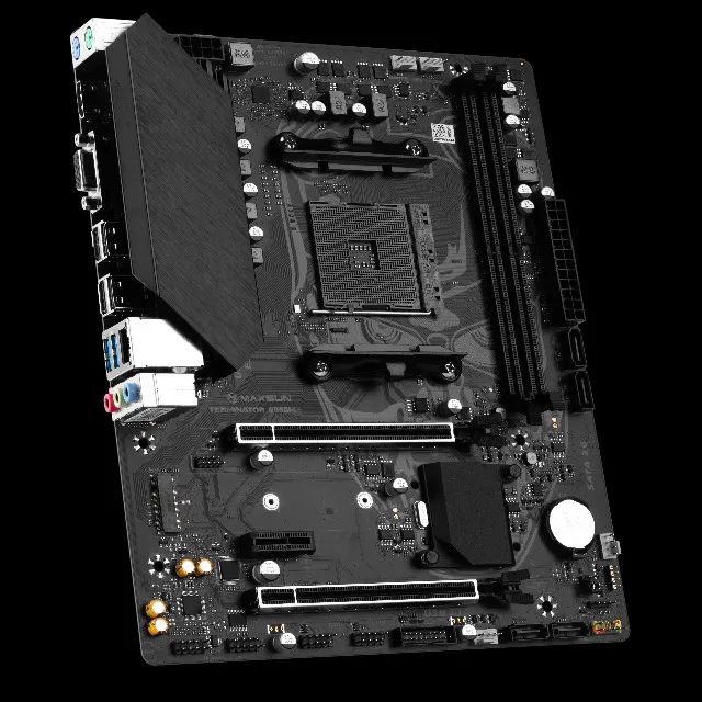 Placa Mãe Maxsun B550m Ms-Terminator, AM4, Para Ryzen, Atualizada, NOVA, Na Caixa  - Foto 2