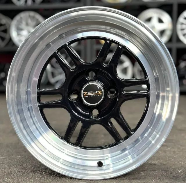 rodas aro 15 Furação 4x100 ZEUS Tala 8 - Peças para carros, vans e