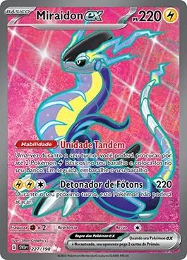Carta Pokemon Miraidon ex (227/198)