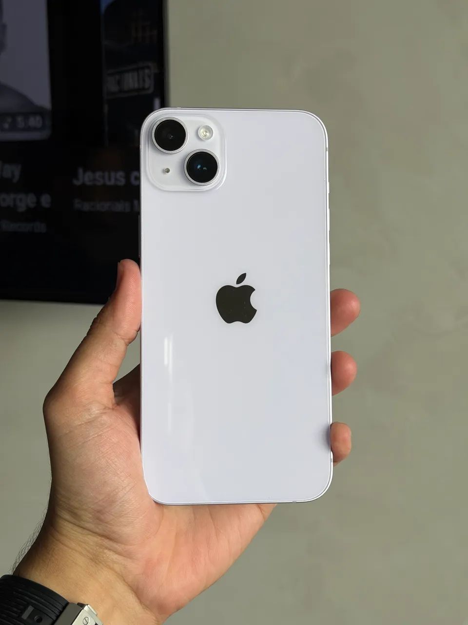iPhone 14 Plus 256gb Roxo Seminovo - Foto 2