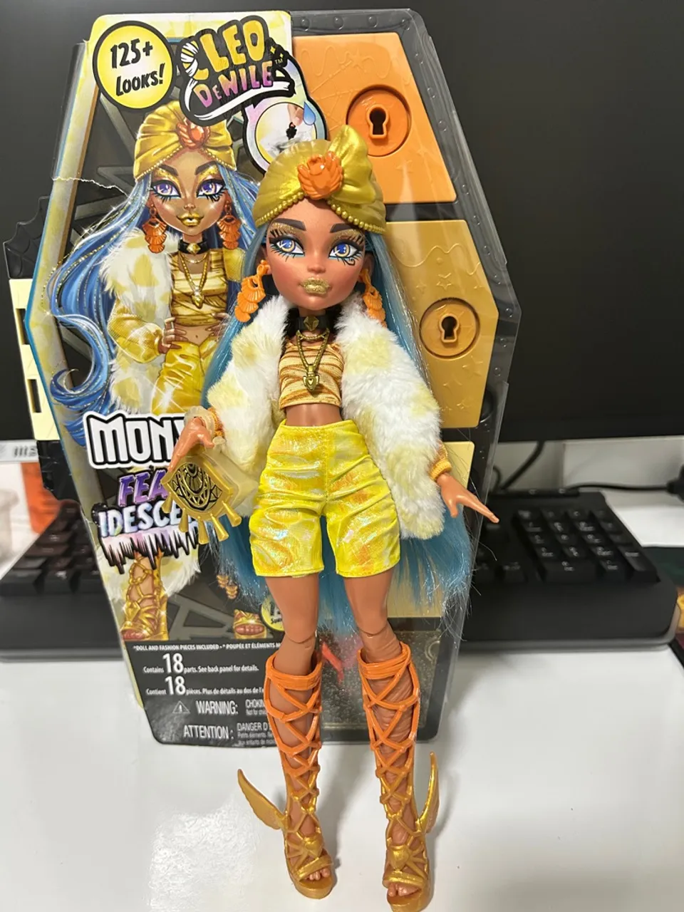Monster high Skulltimate Secrets Fearidescent Cleo De Nile