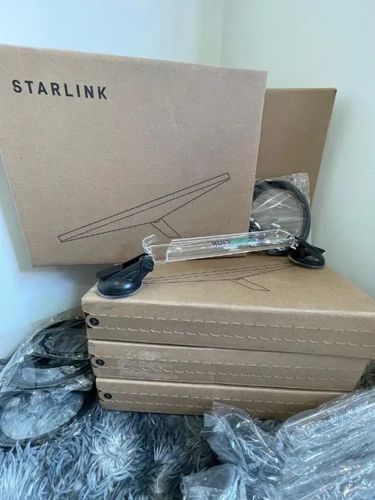 STARLINK MINI + Cabo 12v + Suporte - Foto 3