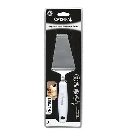 Espatula para Bolo Original Line Inox 26,3cm Premium - Foto 2
