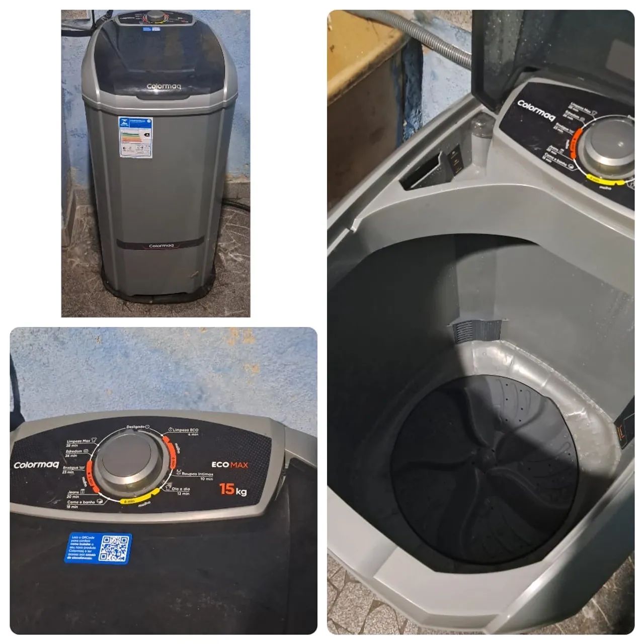 Tanquinho Colormaq 15kg - ECO MAX