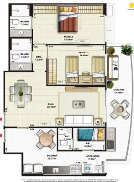 DUETTO JARDIM ICARAI - Foto 15