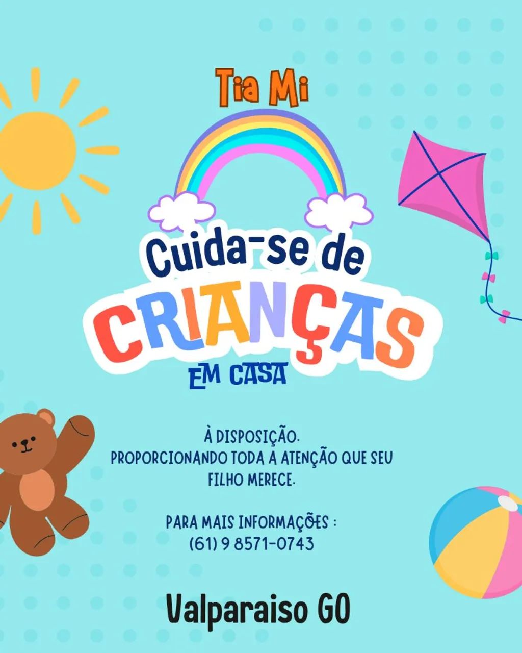 Cuida-se de crianças em casa / babá 