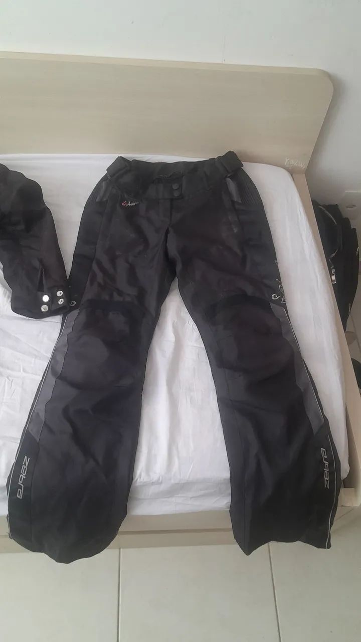 Calça de Motoqueiro Zebra