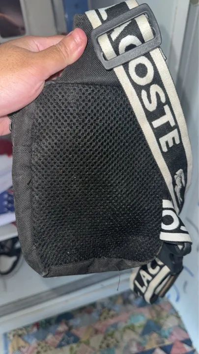 Bolsa Lacoste Preta - Foto 3