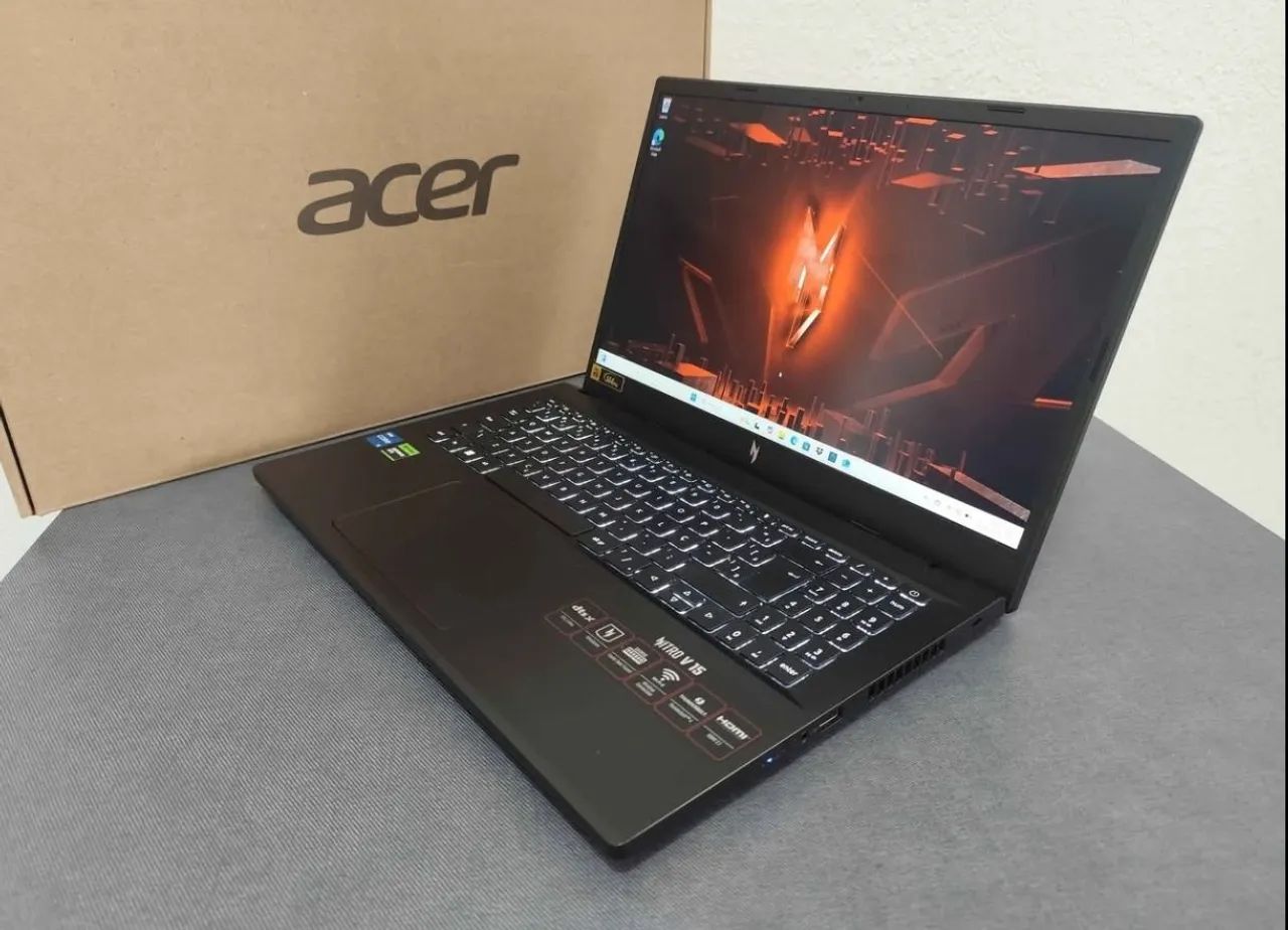 Notebook Gamer  Nitro i5. 13° Geração. 16 GB. DDR5. RTX 3050. 6gb - Foto 2