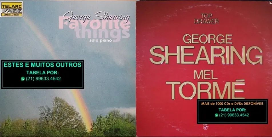 Oito CDs do pianista George Shearing - Foto 4