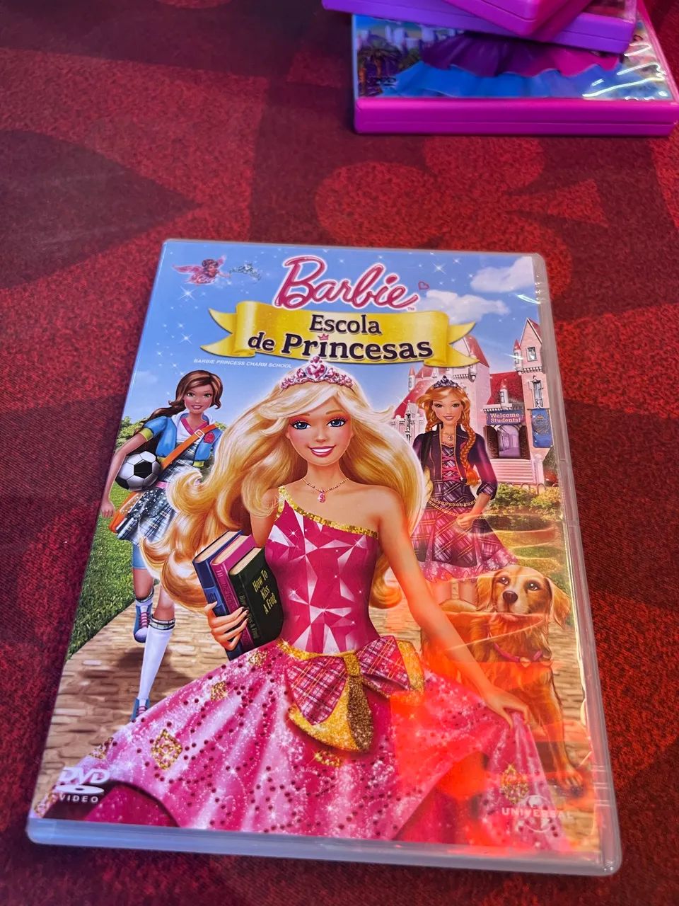 Barbie dvd escola de princesas