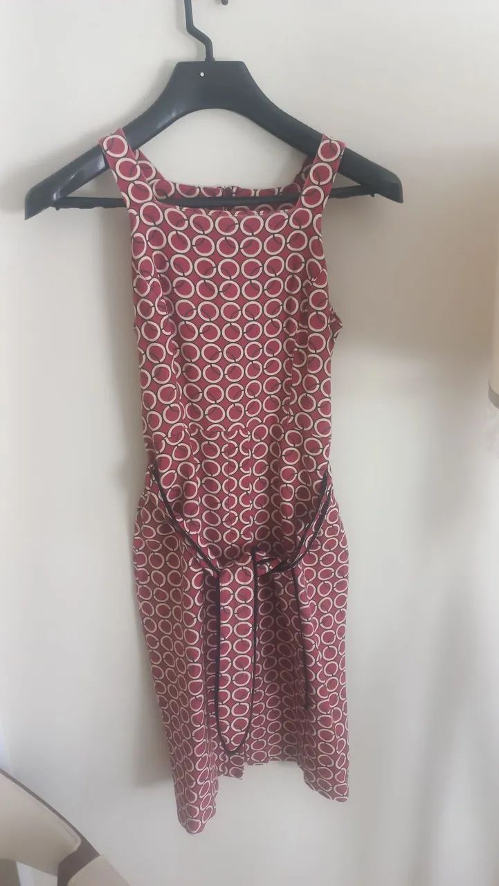 Vestido estampado detalhes - Foto 4